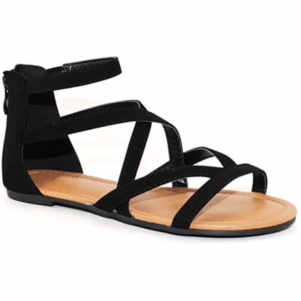 Trends Up Gladiator Crisscrossed Sandals